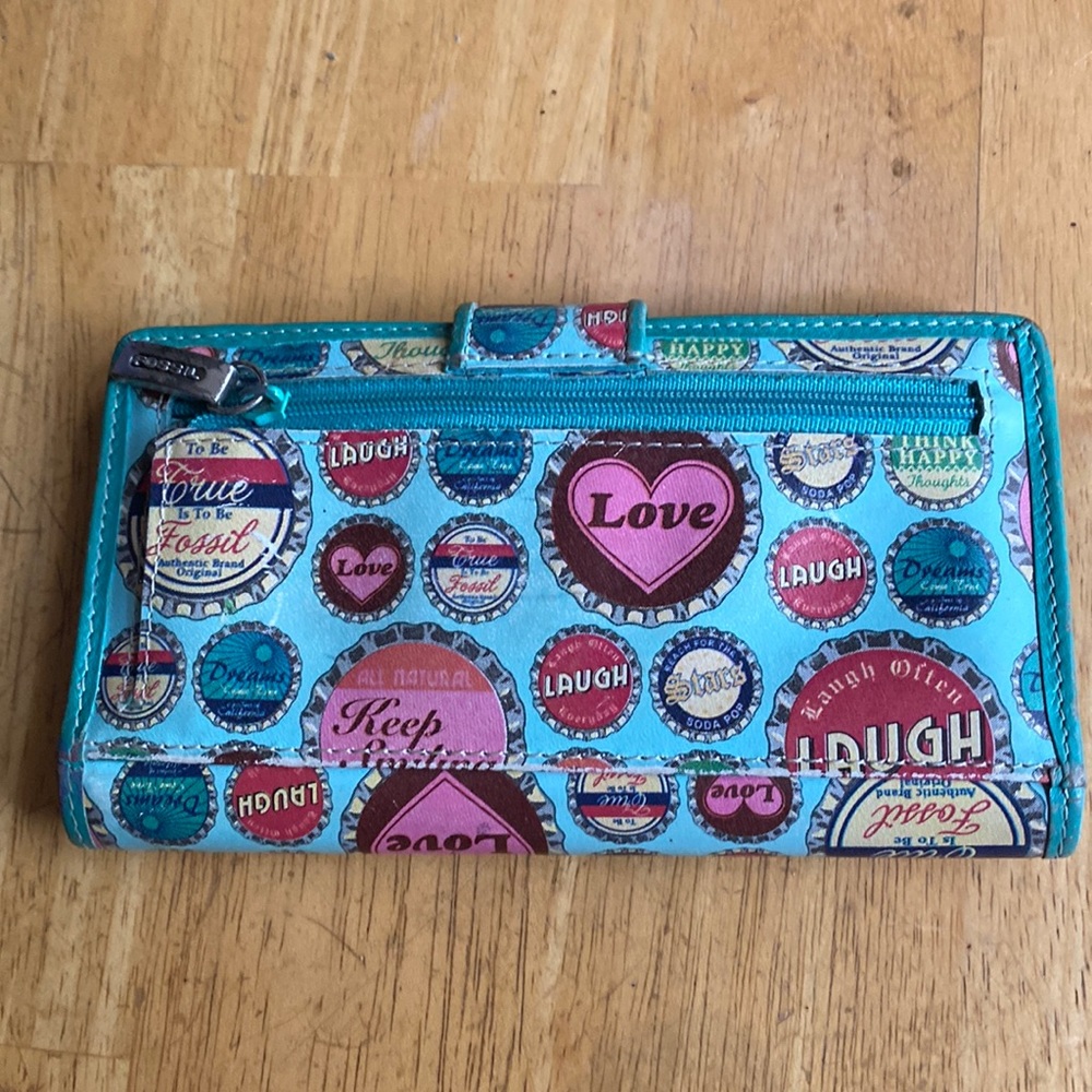 Fossil Wallet 6,5x3,5” Pre-Owned, With Light Scra… - image 3